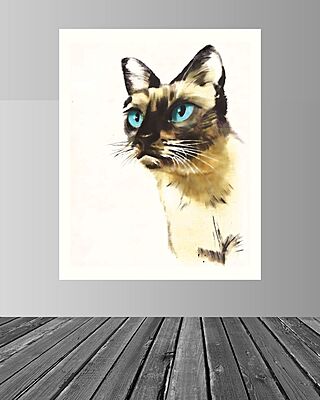 Wallart Cat Syjamski