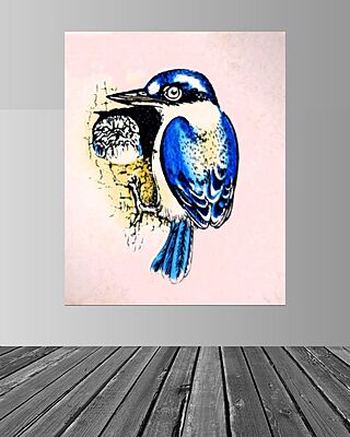 Wallart Kingfisher