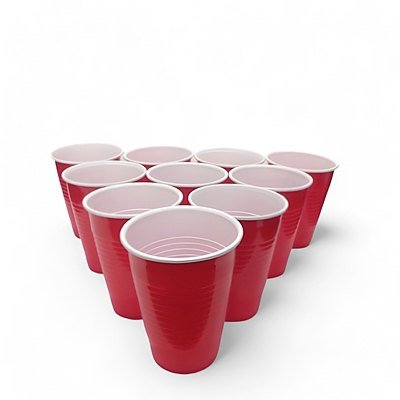The Magic Balloons Store-Get the Party Started with 100 Piece Set of Red Beer Pong Glasses for Christmas, Bachelor, Cocktail, New Year and Wedding Parties - Liquid Capacity 450ml! The Magic Balloons Store-Get the Party Started with 100 Piece Set of Red Beer Pong Glasses for Christmas, Bachelor, Cocktail, New Year and Wedding Parties - Liquid Capacity 450ml!