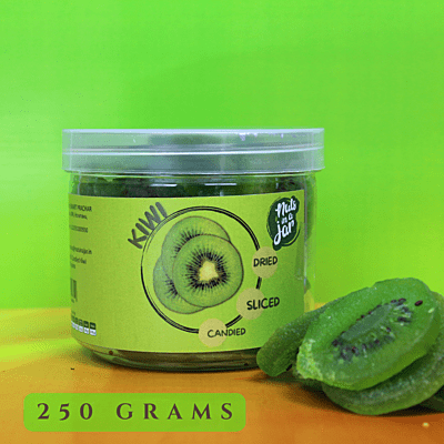 Nuts In a Jar Dried & Candied Kiwi Slice 250 Grams Nuts In a Jar Dried & Candied Kiwi Slice 250 Grams