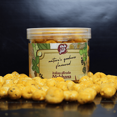 Gourmet Italian alfredo Makhana 50 Grams Gourmet Italian alfredo Makhana 50 Grams