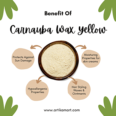 Carnauba Wax Yellow Powder Carnauba Wax Yellow Powder