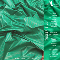 PURE TUSSER SILK SAREE YBRSTUS21843 PURE TUSSER SILK SAREE YBRSTUS21843