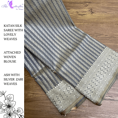 KATAN SILK SAREE   USTSSIL23491