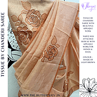 TISSUE BY CHANDERI SILK SAREE DVFSCDS23707 TISSUE BY CHANDERI SILK SAREE DVFSCDS23707