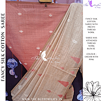FANCY SILK COTTON SAREE MHTSSCS24345 FANCY SILK COTTON SAREE MHTSSCS24345