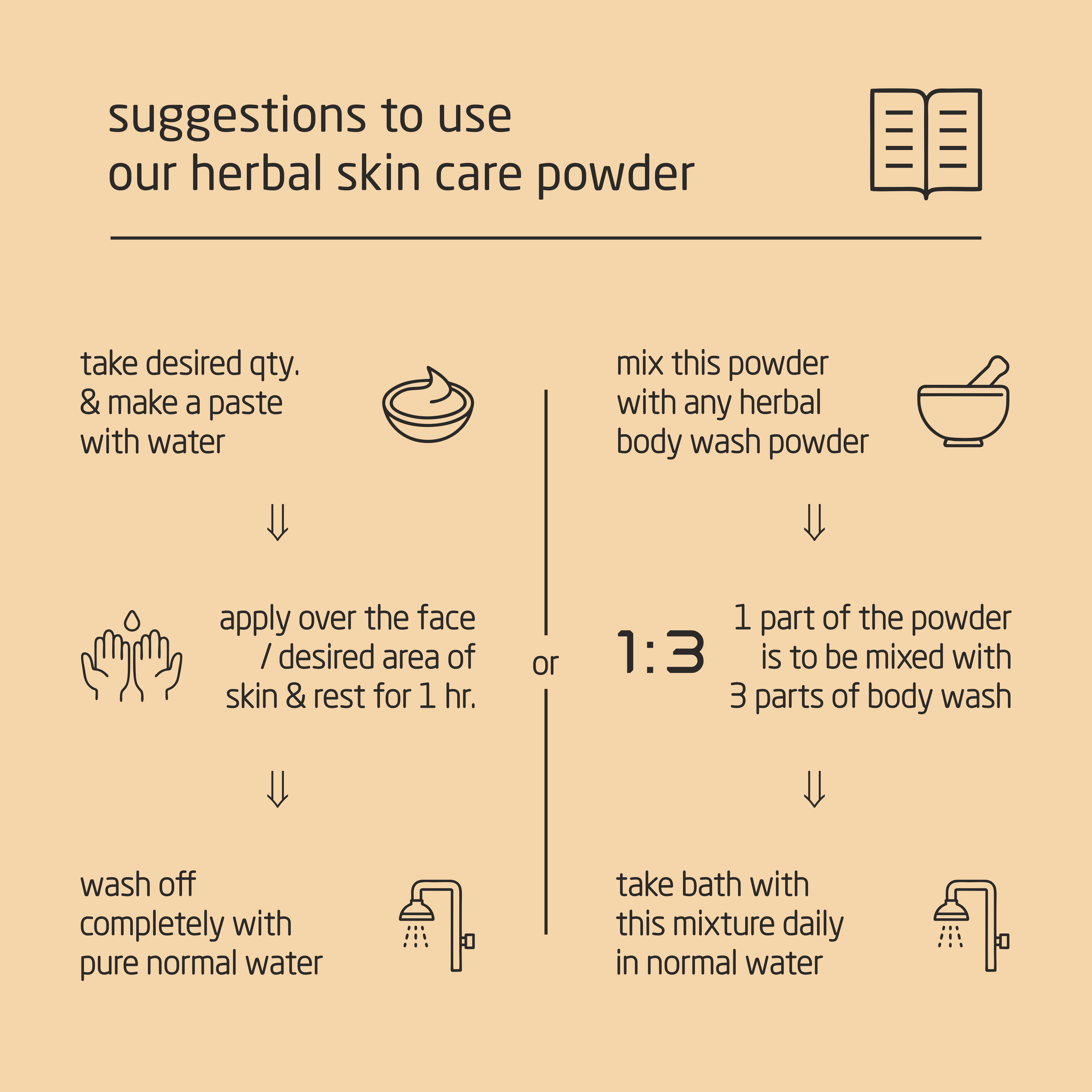 Super Premium Herbal Skin Care Powder - 100g Super Premium Herbal Skin Care Powder - 100g