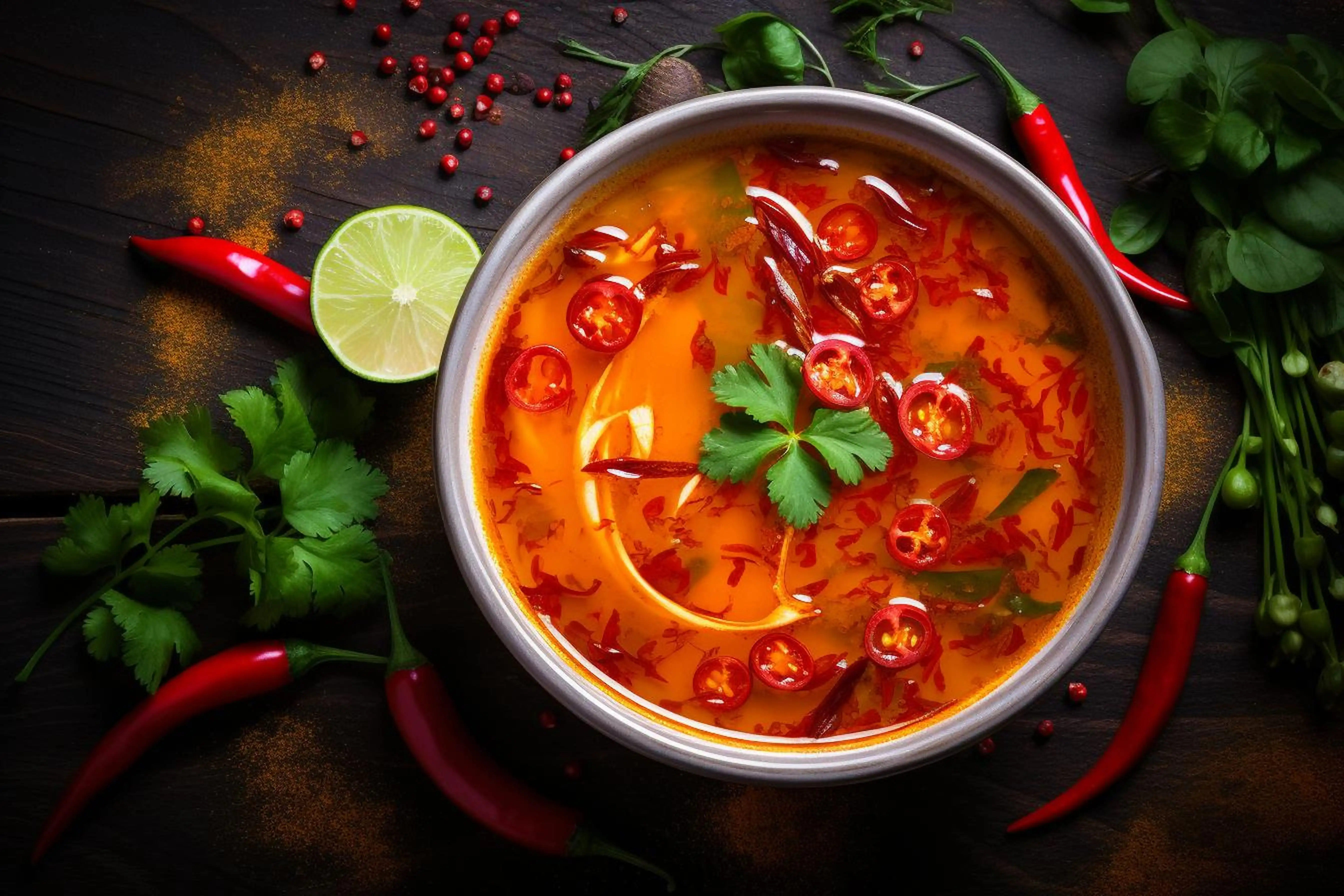 Hot and sour Hot and sour