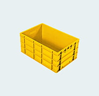 600*400*275 Injection Moulded Plastic Crate