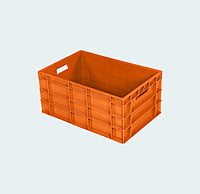 600*400*275 Injection Moulded Plastic Crate
