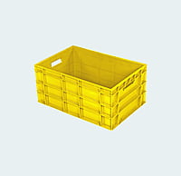 600*400*275 Injection Moulded Plastic Crate
