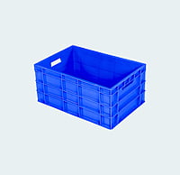 600*400*275 Injection Moulded Plastic Crate
