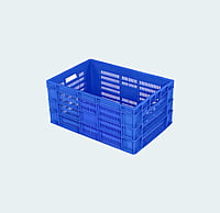 600*400*275 Injection Moulded Plastic Crate