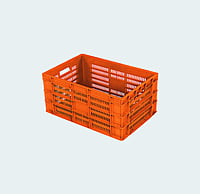 600*400*275 Injection Moulded Plastic Crate