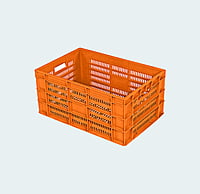 600*400*275 Injection Moulded Plastic Crate
