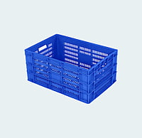 600*400*275 Injection Moulded Plastic Crate