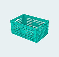 600*400*275 Injection Moulded Plastic Crate