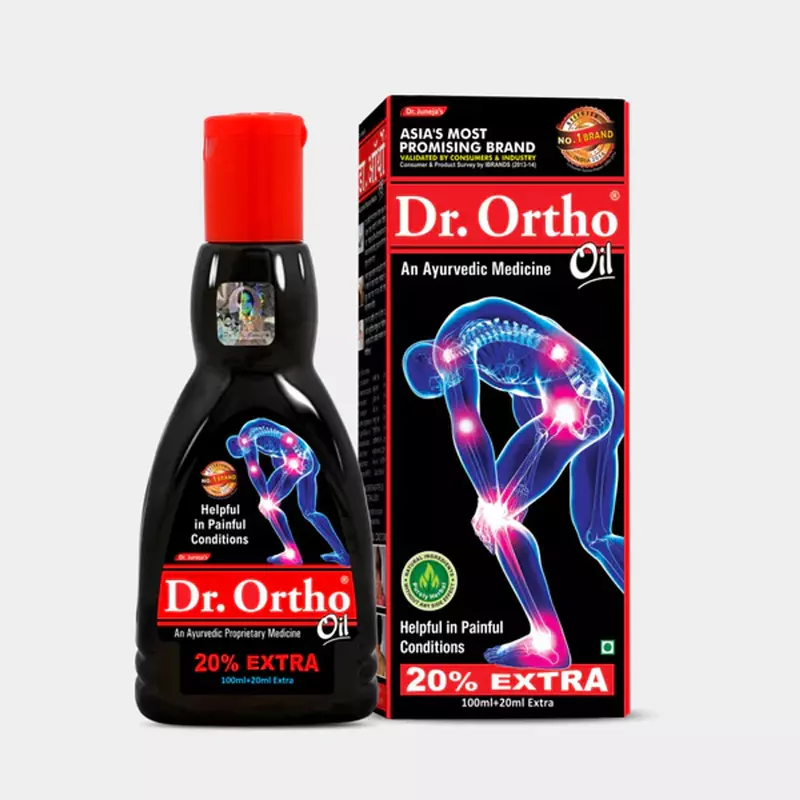 Dr. Ortho Oil Ayurvedic Oil - 120ml Dr. Ortho Oil Ayurvedic Oil - 120ml