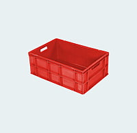600*400*200 Injection Moulded Plastic Crate
