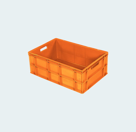 600*400*200 Injection Moulded Plastic Crate
