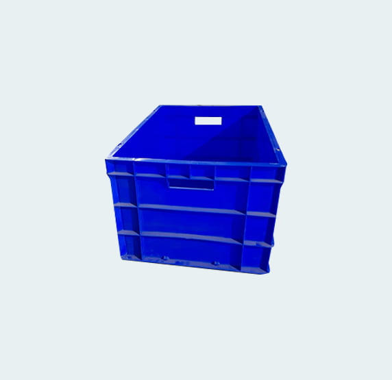 600*400*300 Injection Moulded Plastic Crate