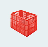 600*400*485 Injection Moulded Plastic Crate 600*400*485 Injection Moulded Plastic Crate