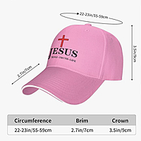 Printed Life Baseball Cap Men Women - Adjustable 3D Printed Snapback Flat Bill Hip Hop Hat Black