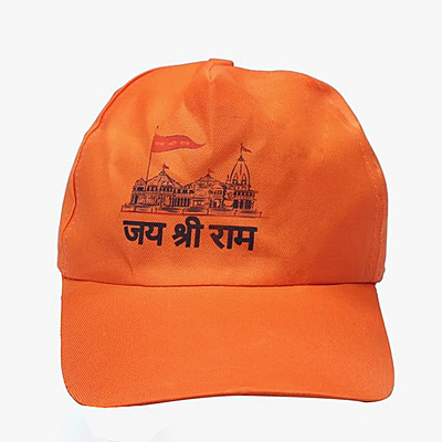 Printed Ayodhya Ram Mandir Traditional Jai Shree Ram Printed Cap/Religious Cap/Unisex Cap Printed Ayodhya Ram Mandir Traditional Jai Shree Ram Printed Cap/Religious Cap/Unisex Cap