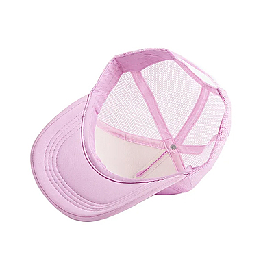 Sublimation Full Pink Mesh Adult Cap Sublimation Full Pink Mesh Adult Cap
