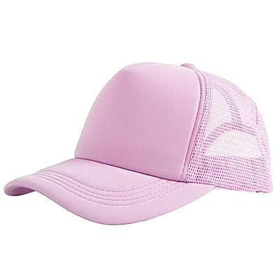 Sublimation Full Pink Mesh Adult Cap Sublimation Full Pink Mesh Adult Cap
