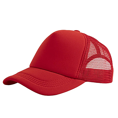 Sublimation Full Pink Mesh Adult Cap Printed Sublimation Full Pink Mesh Adult Cap Printed