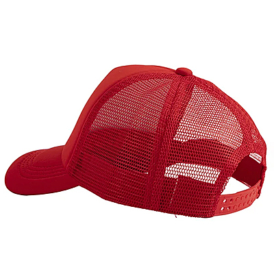 Sublimation Full Pink Mesh Adult Cap Printed Sublimation Full Pink Mesh Adult Cap Printed
