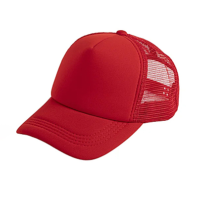 Sublimation Full Pink Mesh Adult Cap Printed Sublimation Full Pink Mesh Adult Cap Printed