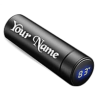Temperature Display Gifting Custom Name Water Bottle Gifts for Boyfriend
