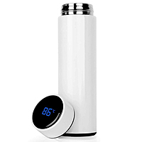 Temperature Display Indicator Insulated Stainless Steel Smart Water Bottle, Double Wall