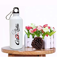 Printed Sublimation Coated Blank Water Bottle/Sipper White - 600Ml