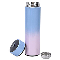 Temperature Display Water Bottle/LED Bottle with Infuser and Strainer