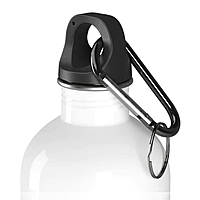 Printed Tom Jerry Aluminium Sipper Water Bottle Wide Mouth With Straw White Colour for Kids Boy And Girl,