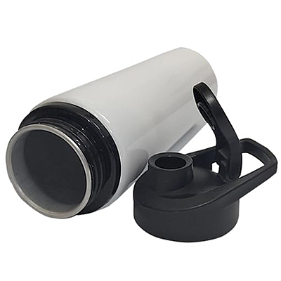 Cr7 Printed Aluminum Sublimation Water Bottle With Wide Mouth Black cap Sports/School Cr7 Printed Aluminum Sublimation Water Bottle With Wide Mouth Black cap Sports/School