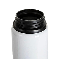 Cr7 Printed Aluminum Sublimation Water Bottle With Wide Mouth Black cap Sports/School
