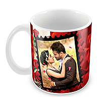 Printed Gift Photo Mug/Customized Printed White Coffee Mug Gift for Family | Friend | Love (Ceramic Material Cup| 325ml