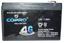 COPRO 4G 12v Battery 7.5 Ah Lead Acid COPRO 4G 12v Battery 7.5 Ah Lead Acid