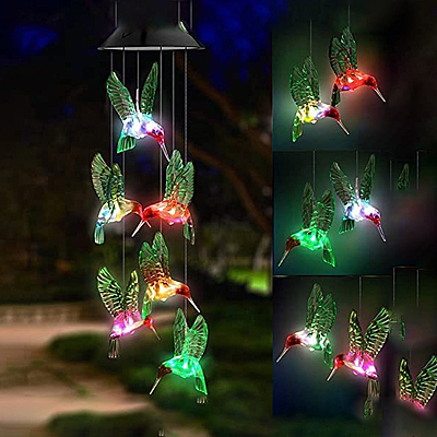 Solar Wind Chime,Color Changing Wind Chimes,LED Decorative Mobile,Gifts for Mom,Waterproof Outdoor Solar Wind Chime,Color Changing Wind Chimes,LED Decorative Mobile,Gifts for Mom,Waterproof Outdoor