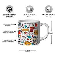 Printed SUBLIMATION Tea Mug|Design - Have A Nice Day |Best Gift for Tea Lover|180 ml