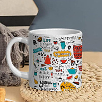 Printed SUBLIMATION Tea Mug|Design - Have A Nice Day |Best Gift for Tea Lover|180 ml