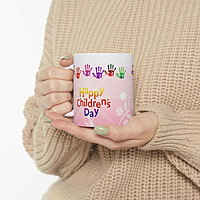 Printed Printed Coffee Mug Tea Cup for Gift to Friend, Brother, Sister & Lover,Children Day Gift Mugs with Quotes 350 Ml