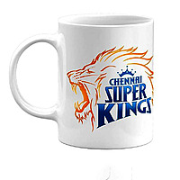 printed MS Dhoni Theme Fan Art Printed Ceramic Coffee Mug