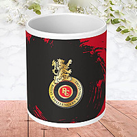 RCB Logo Printed Coffee Mug for Boys Kids Girls Birthday Gift for Friends Mugs for IPL Cricket Lover Royalrinted  RCB Logo Printed Coffee Mugt for Friends Mugs for IPL Cricket Lover Royal