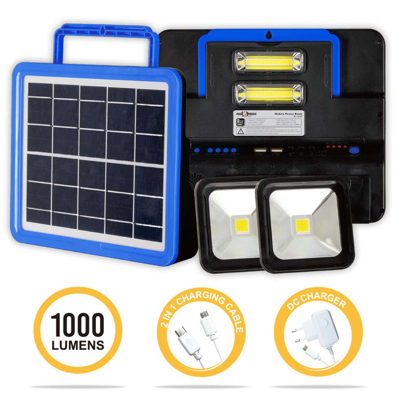 Rechargeable Emergency Solar Lighting System with Fan Rechargeable Emergency Solar Lighting System with Fan