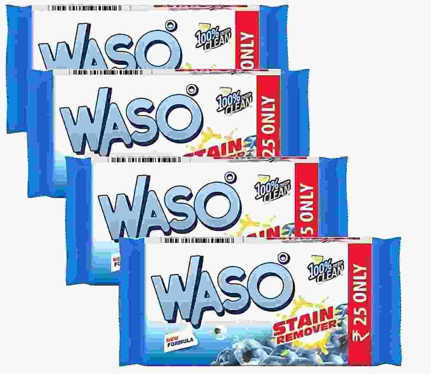Waso | Stain Remover | Detergent Cake | 250G | 4 Pack Waso | Stain Remover | Detergent Cake | 250G | 4 Pack